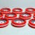 Subbuteo Andrew Table Soccer Red white Red  AEOLUS II Evo Professional bases 